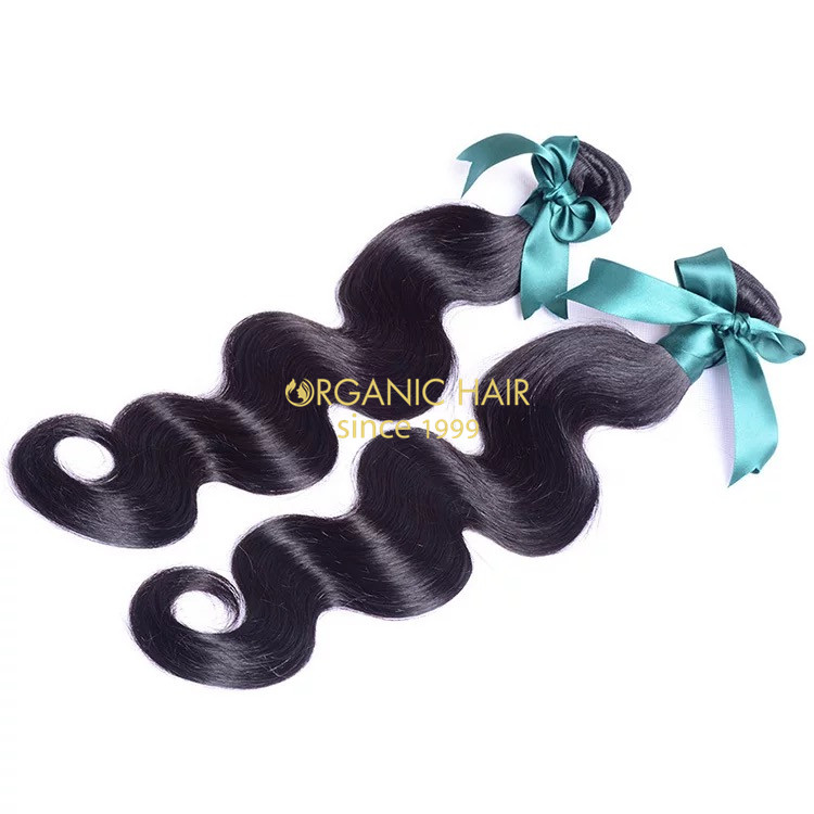 Cheap curly human hair weave 